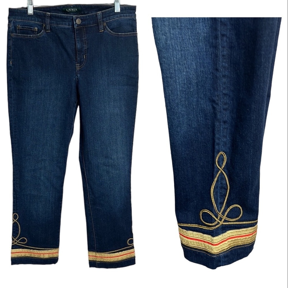 Lauren Classic Straight Ankle Jeans